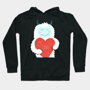 Yeti Love Monster Hoodie